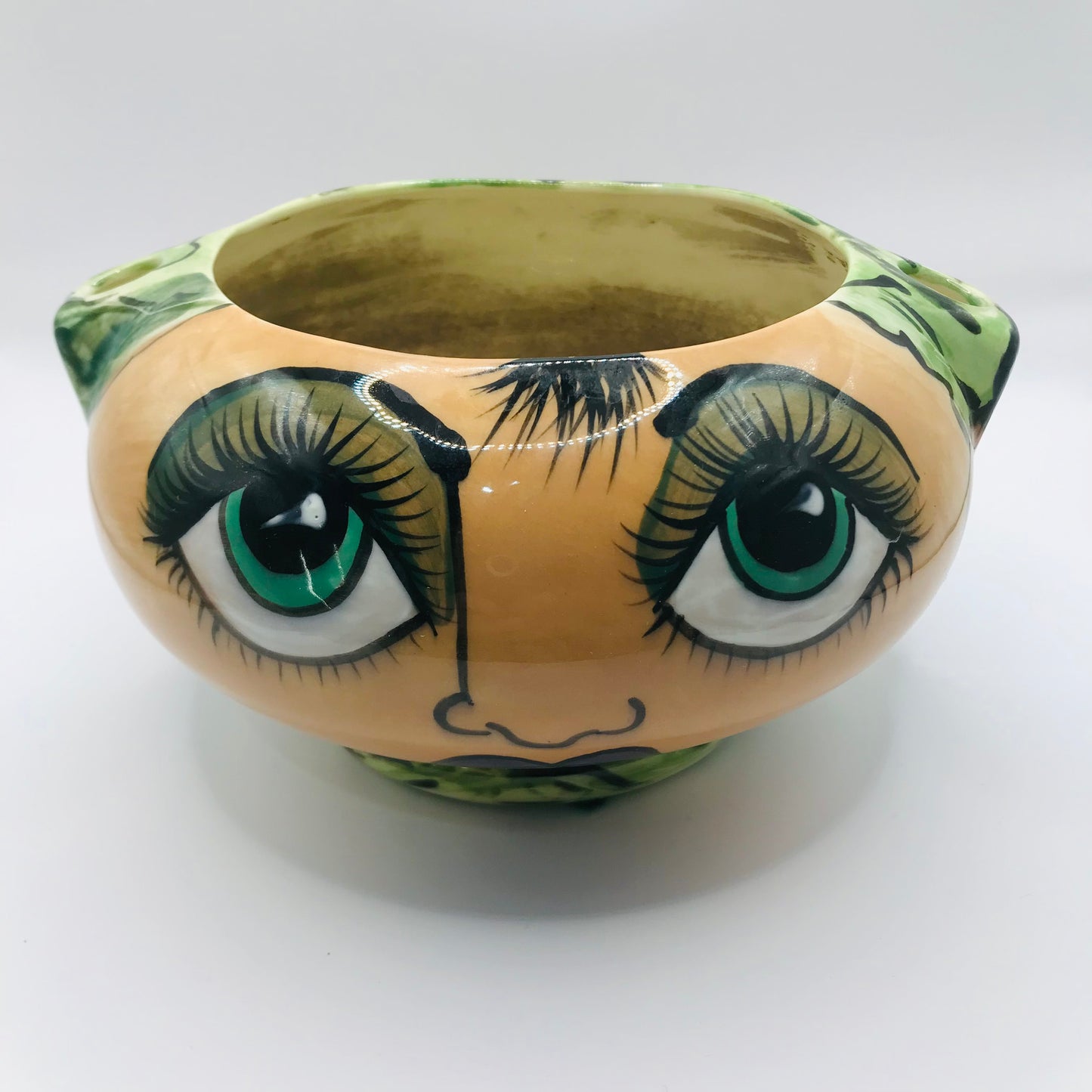 Patricia Golding Paquin Big Face and Sunflowers Self-Watering Planter