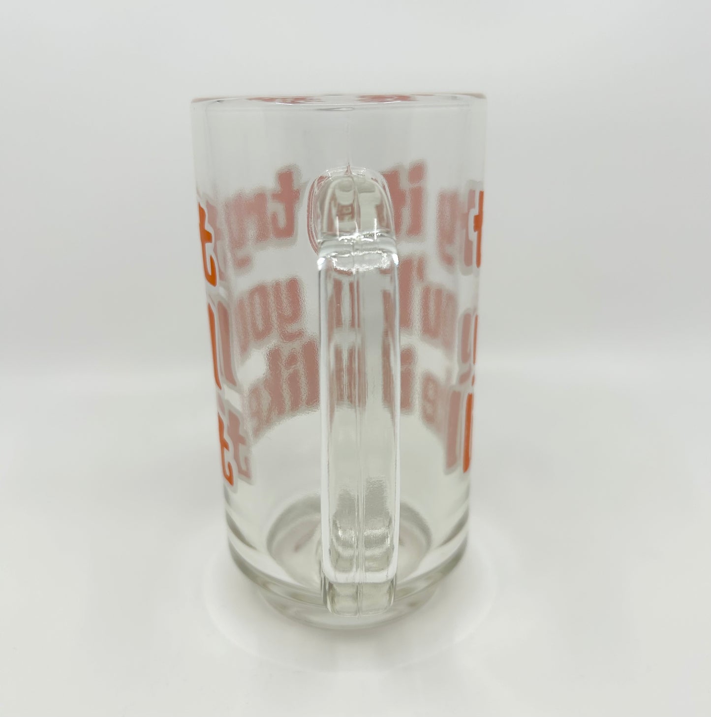 Libbey Beer Glass Mug Try It You'll Like It