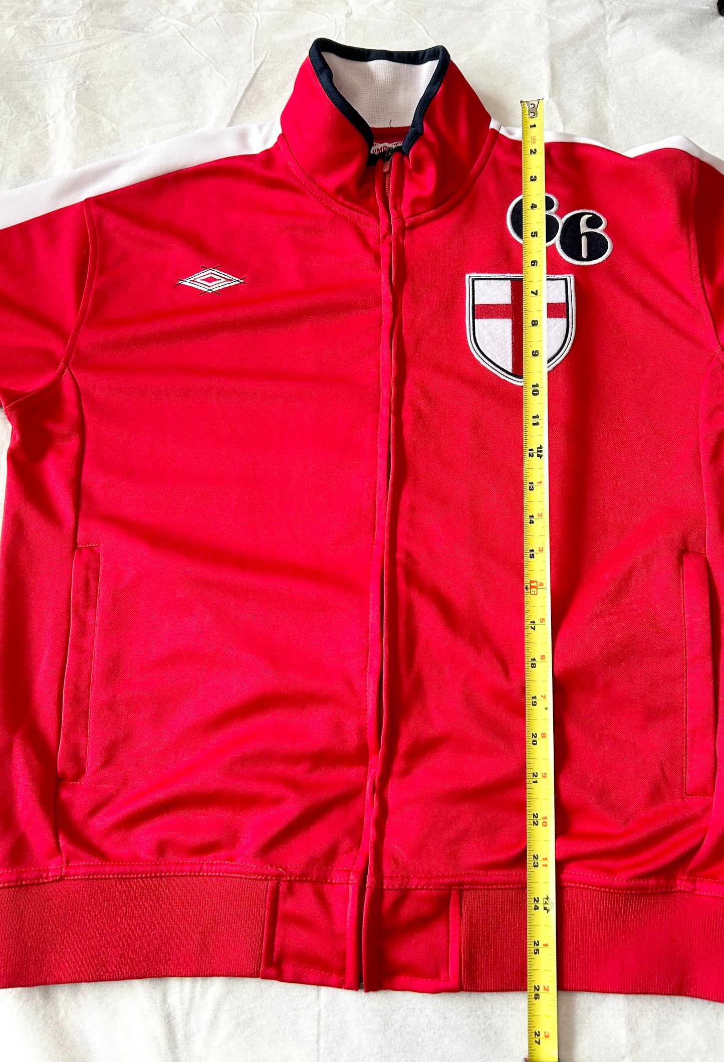 Umbro 66 England Flag Track Jacket