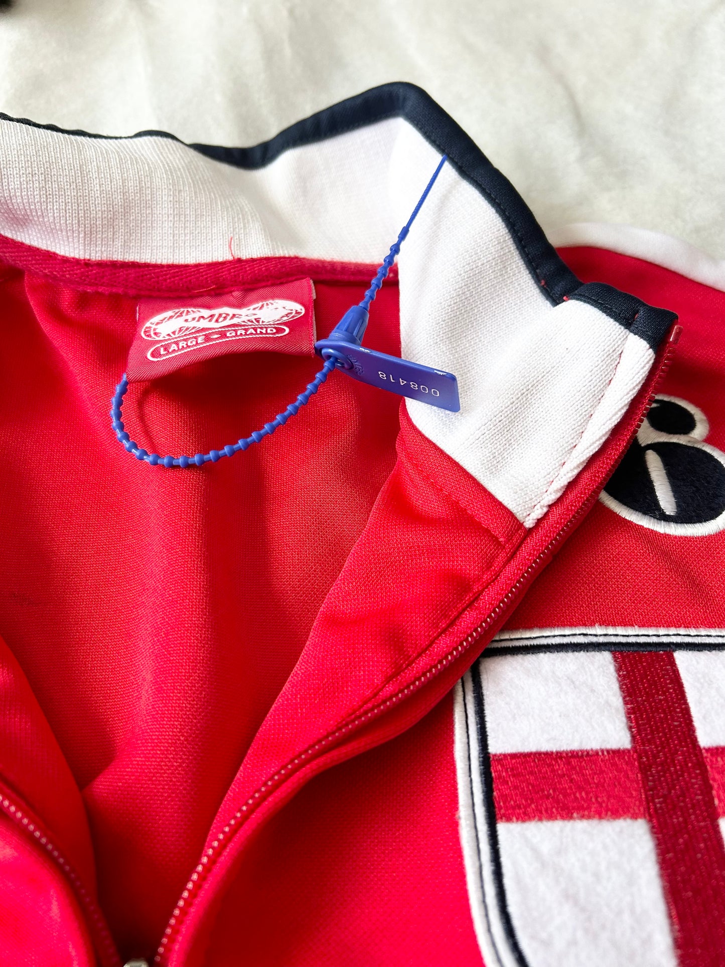 Umbro 66 England Flag Track Jacket