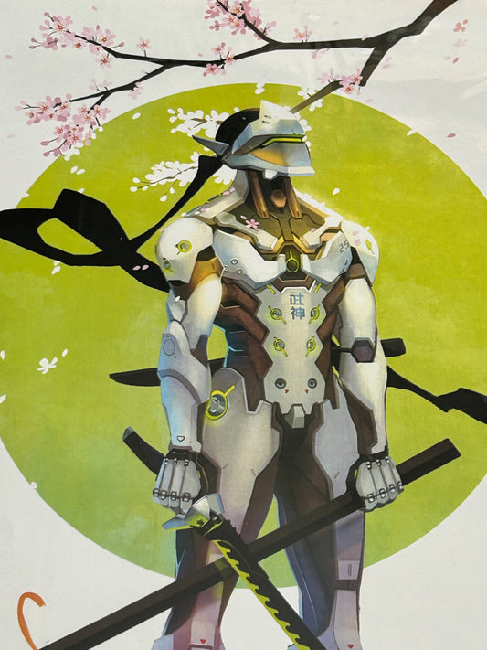 Overwatch Genji Shimata Print - Artist Signed XFreischutz