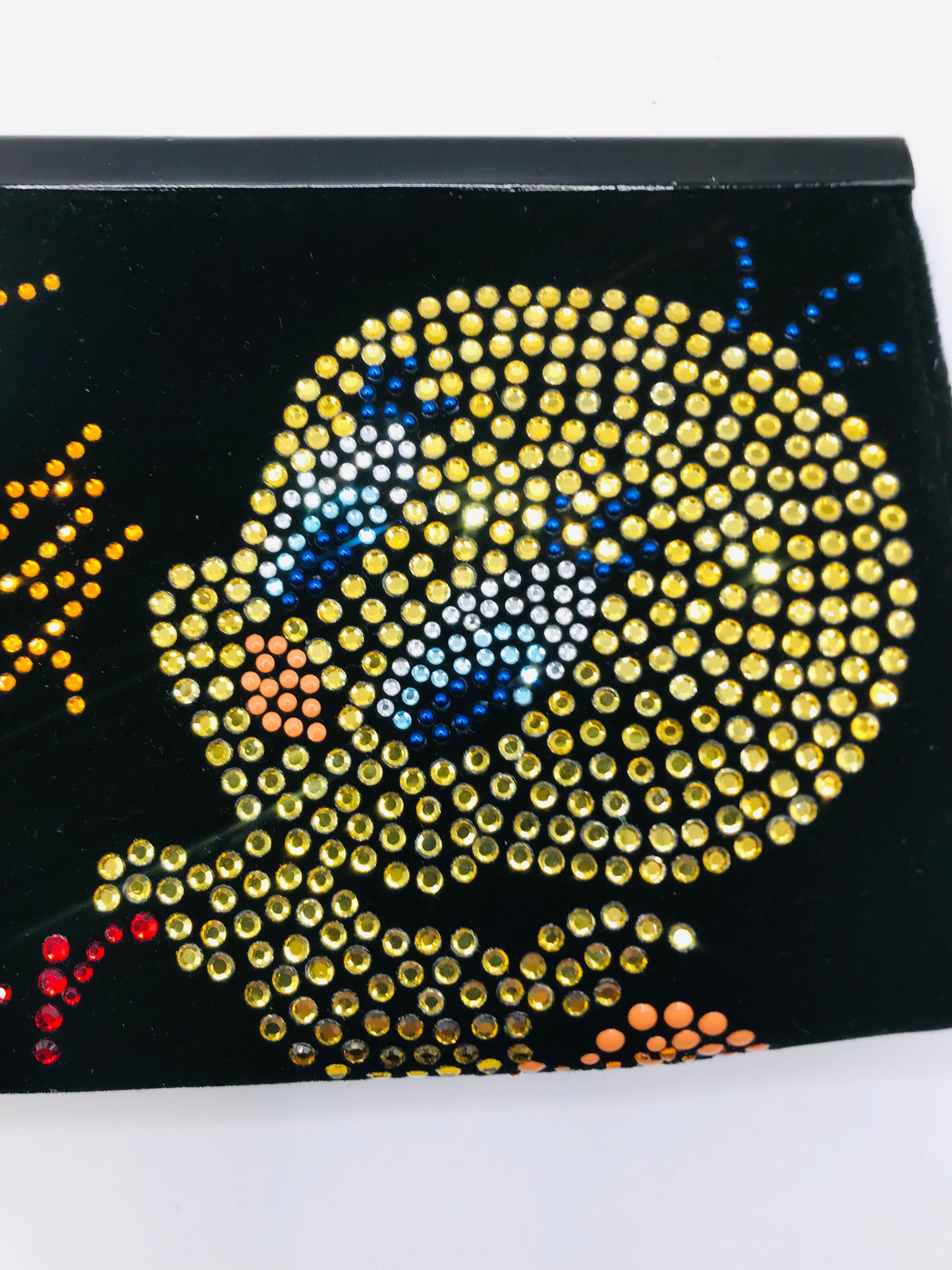 Braccialini Tweety Bird and Sylvester Velvet Rhinestone Jeweled Gem Clutch Purse