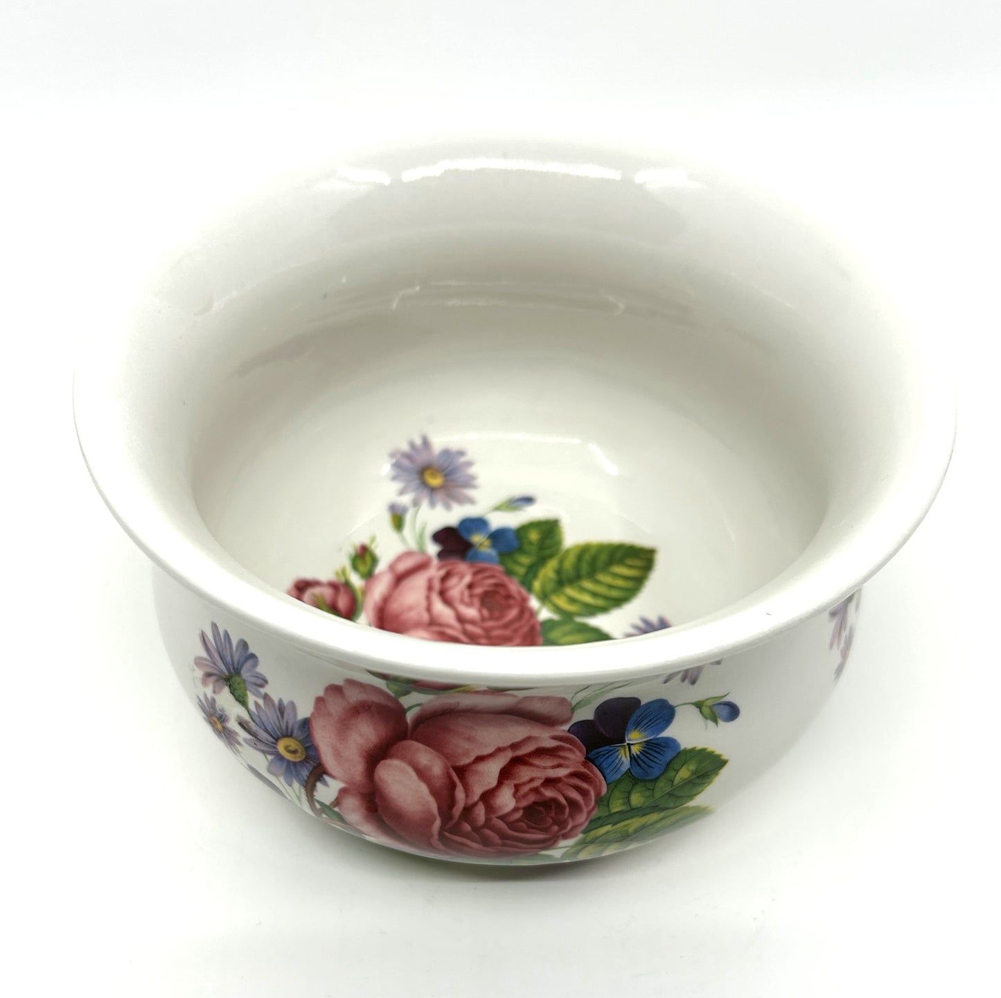 Port Meirion Stoke on Trent Floral Single Handled Chamber Pot / Planter