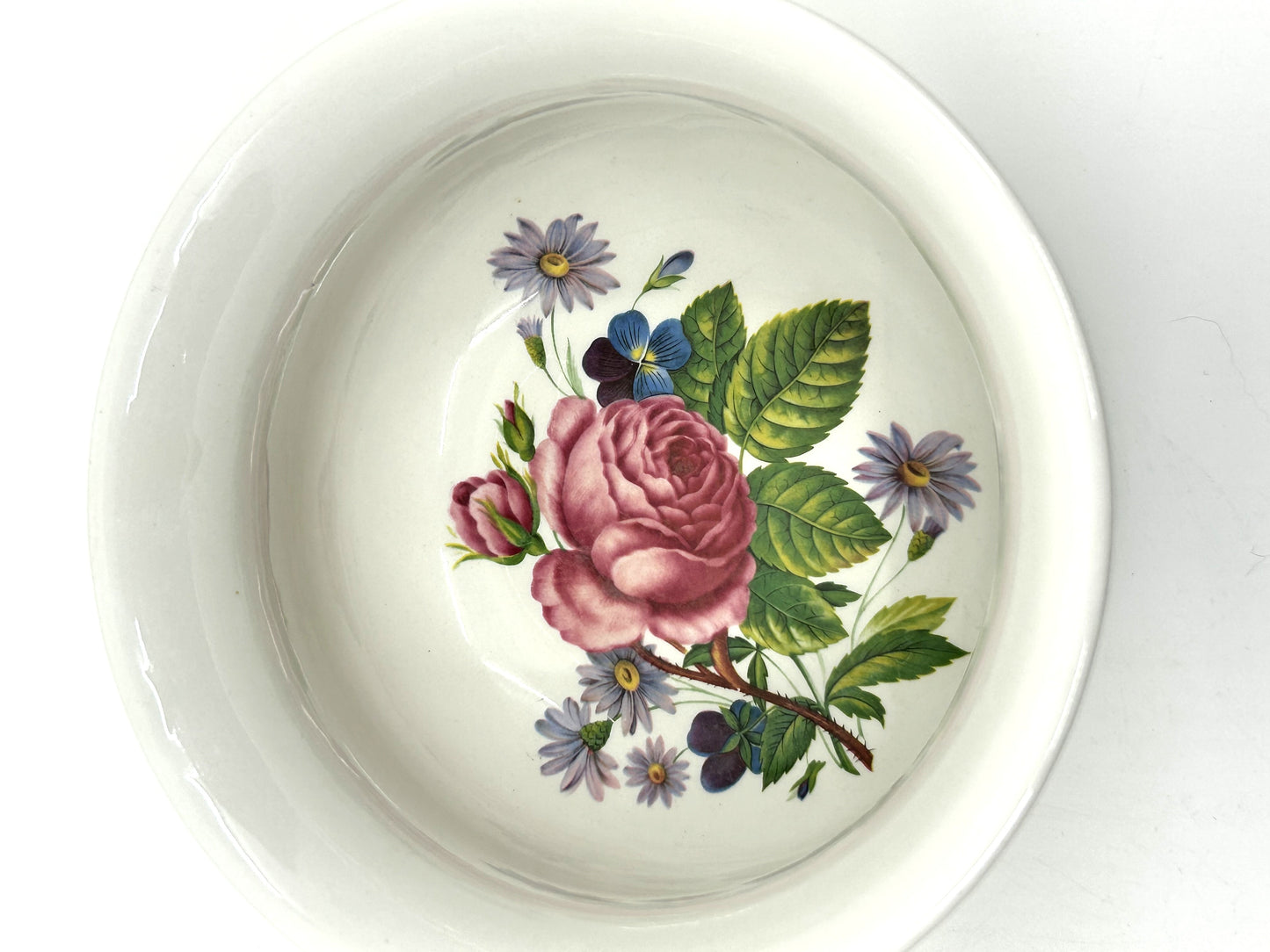 Port Meirion Stoke on Trent Floral Single Handled Chamber Pot / Planter