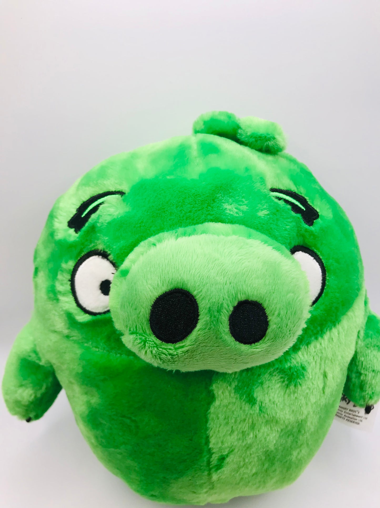 Angry Birds Earl the Pig Green Plush 8" Soft Toy Stuffed Animal