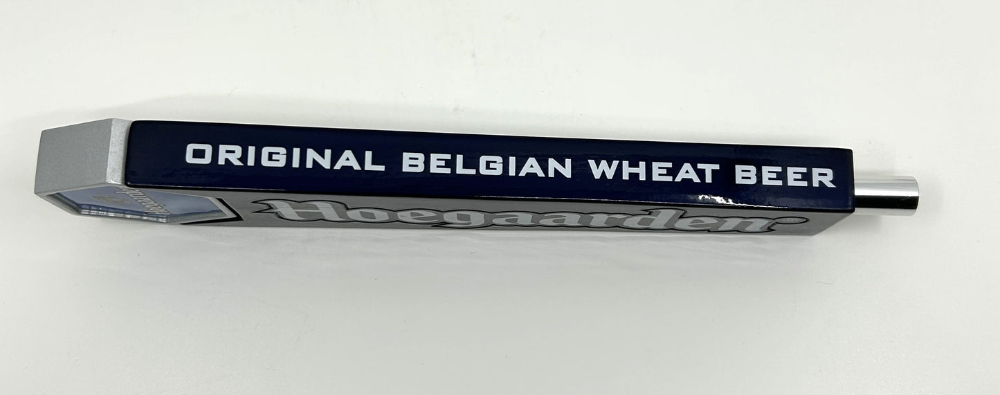Hoegaarden Original Belgian Wheat Beer Tap Handle Wooden Double Sided