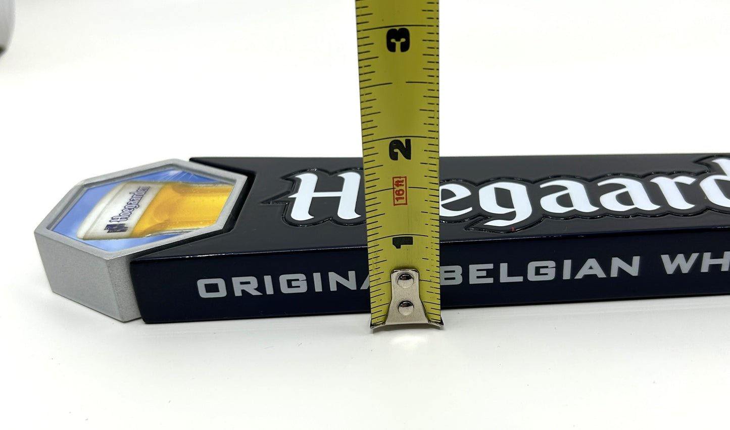 Hoegaarden Original Belgian Wheat Beer Tap Handle Wooden Double Sided