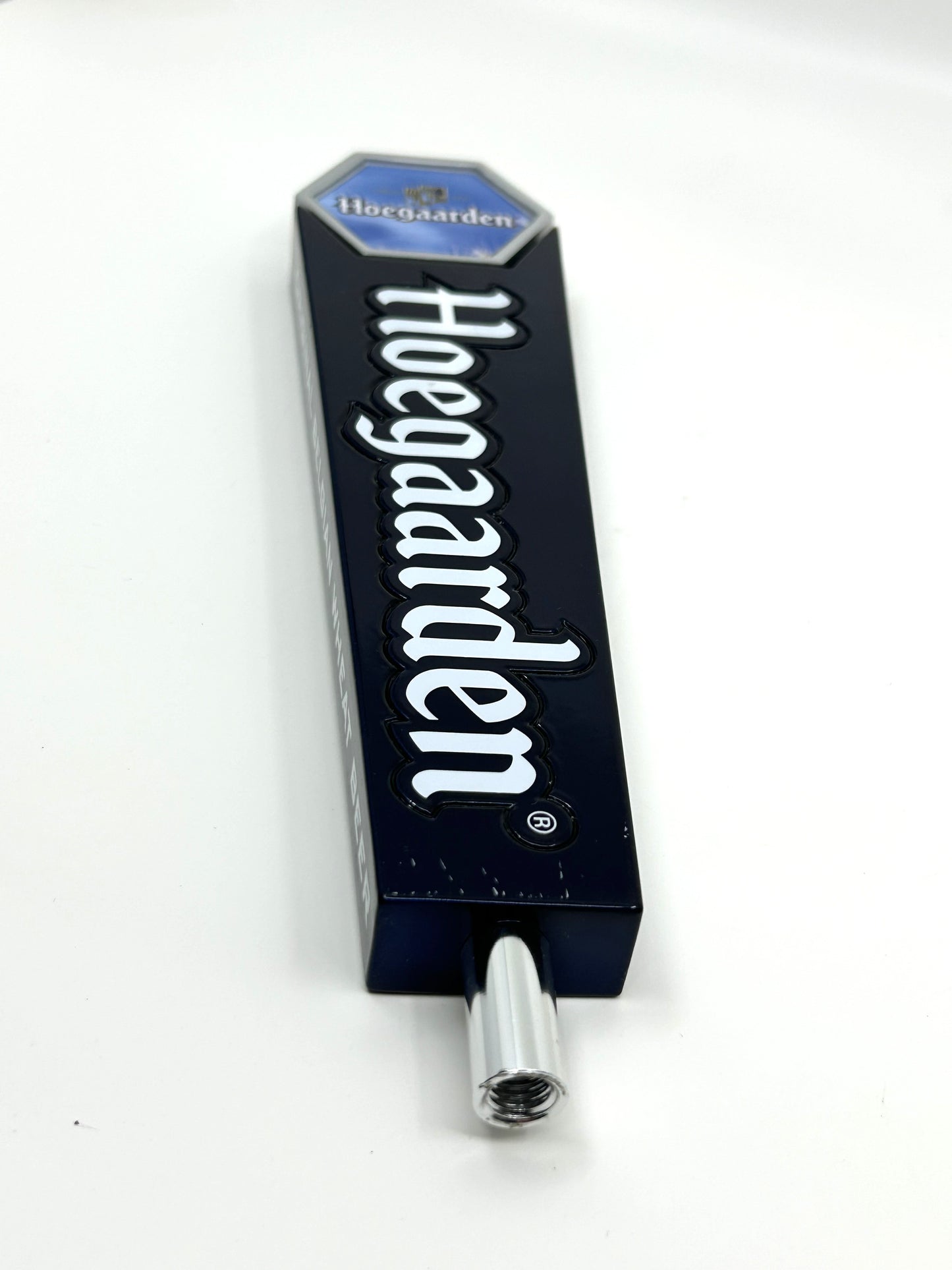 Hoegaarden Original Belgian Wheat Beer Tap Handle Wooden Double Sided
