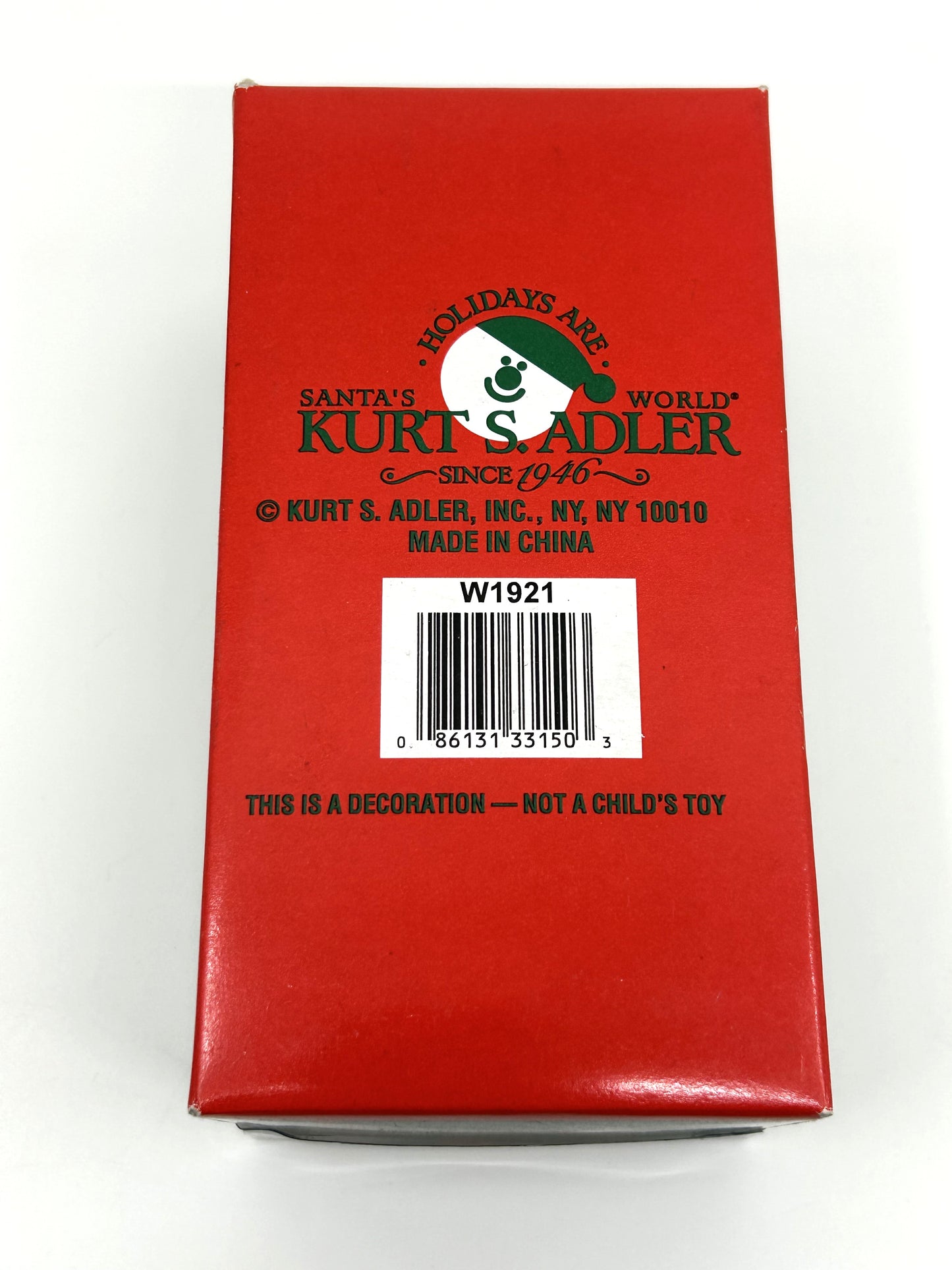 Kurt Adler "Tiny Tim God Bless Us, Everyone" Charles Dickens Ornament - NIB