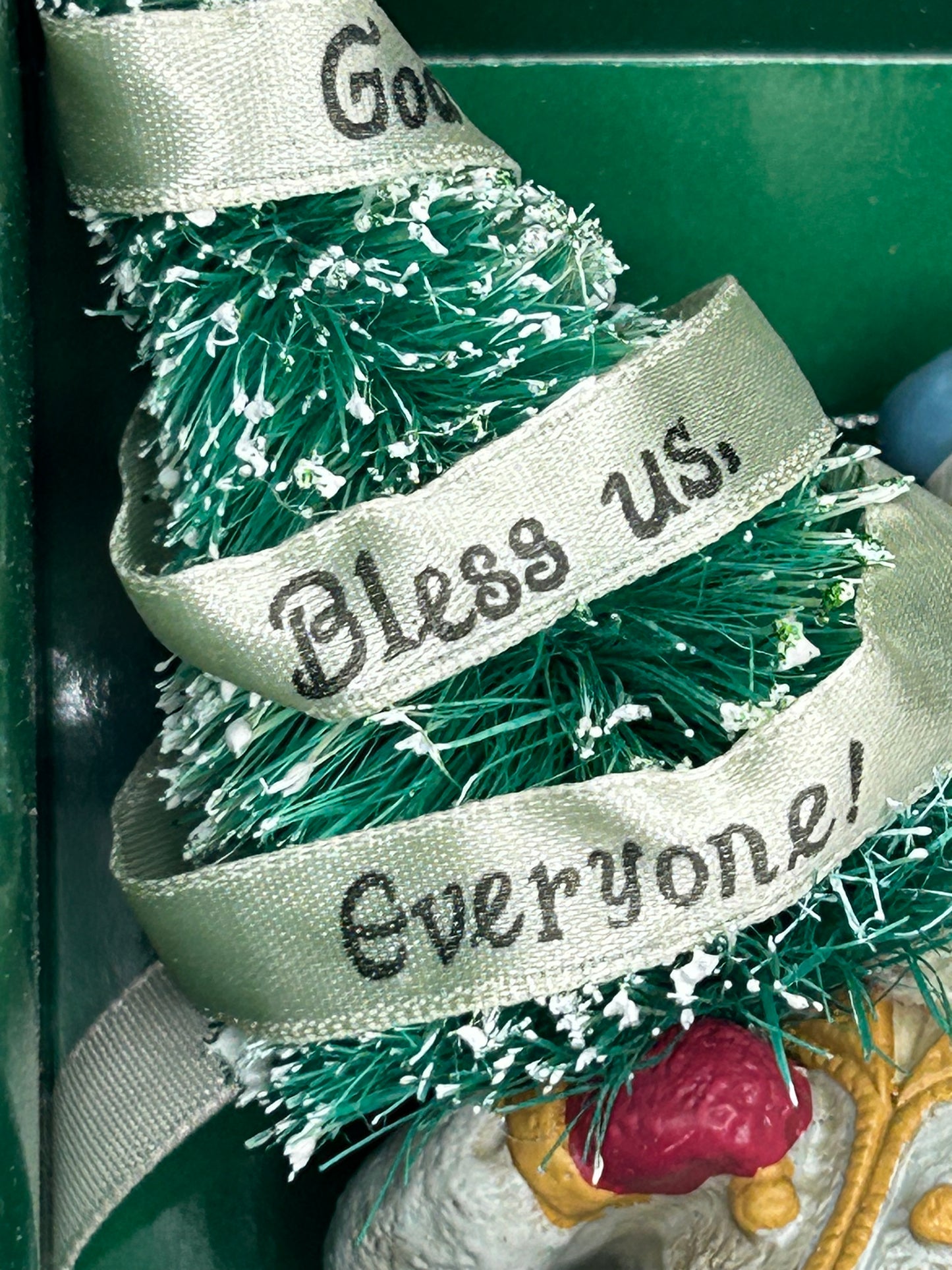 Kurt Adler "Tiny Tim God Bless Us, Everyone" Charles Dickens Ornament - NIB