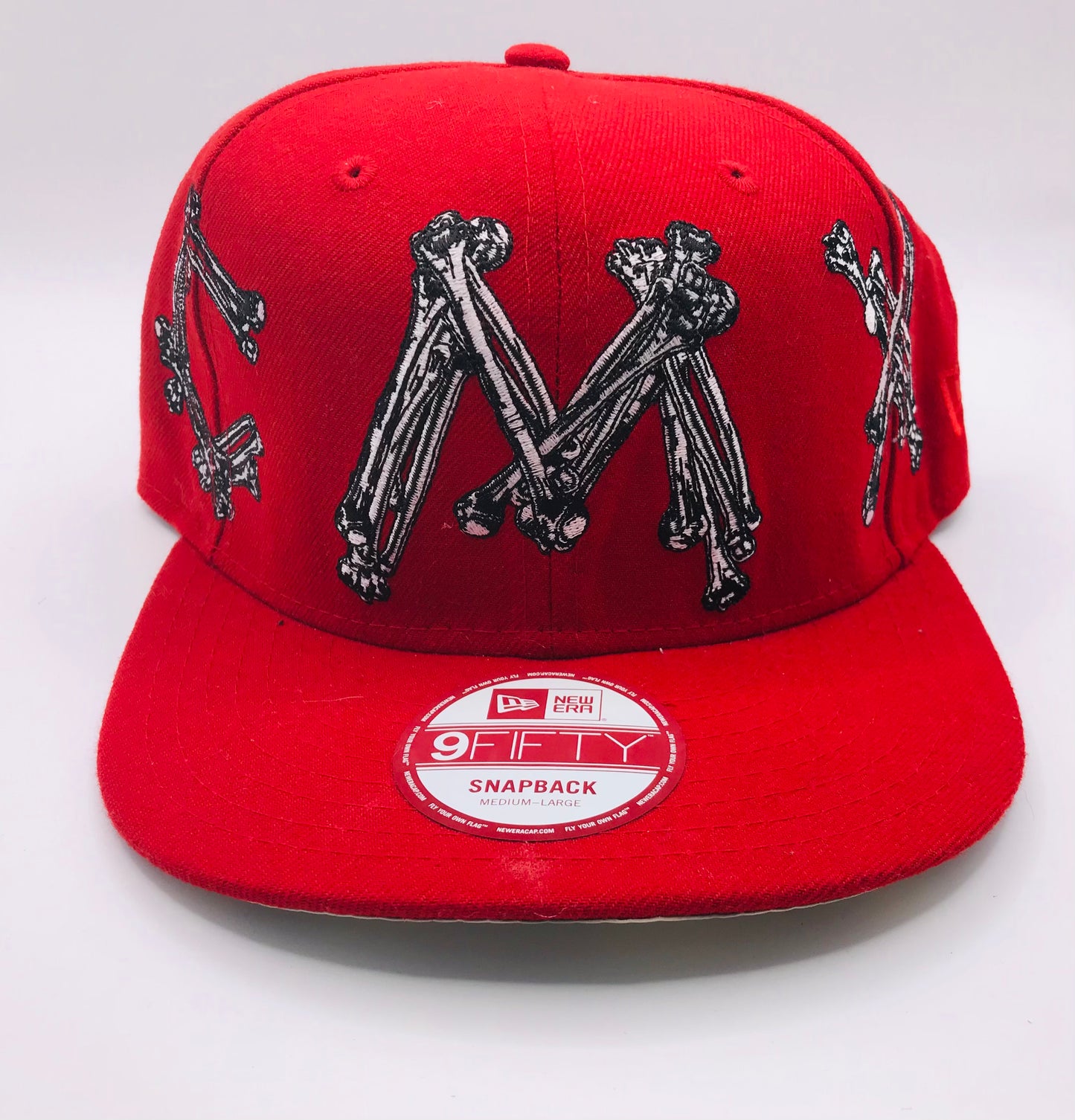 NEW ERA MCMXX Red Snapback 9FIFTY Cap NWS