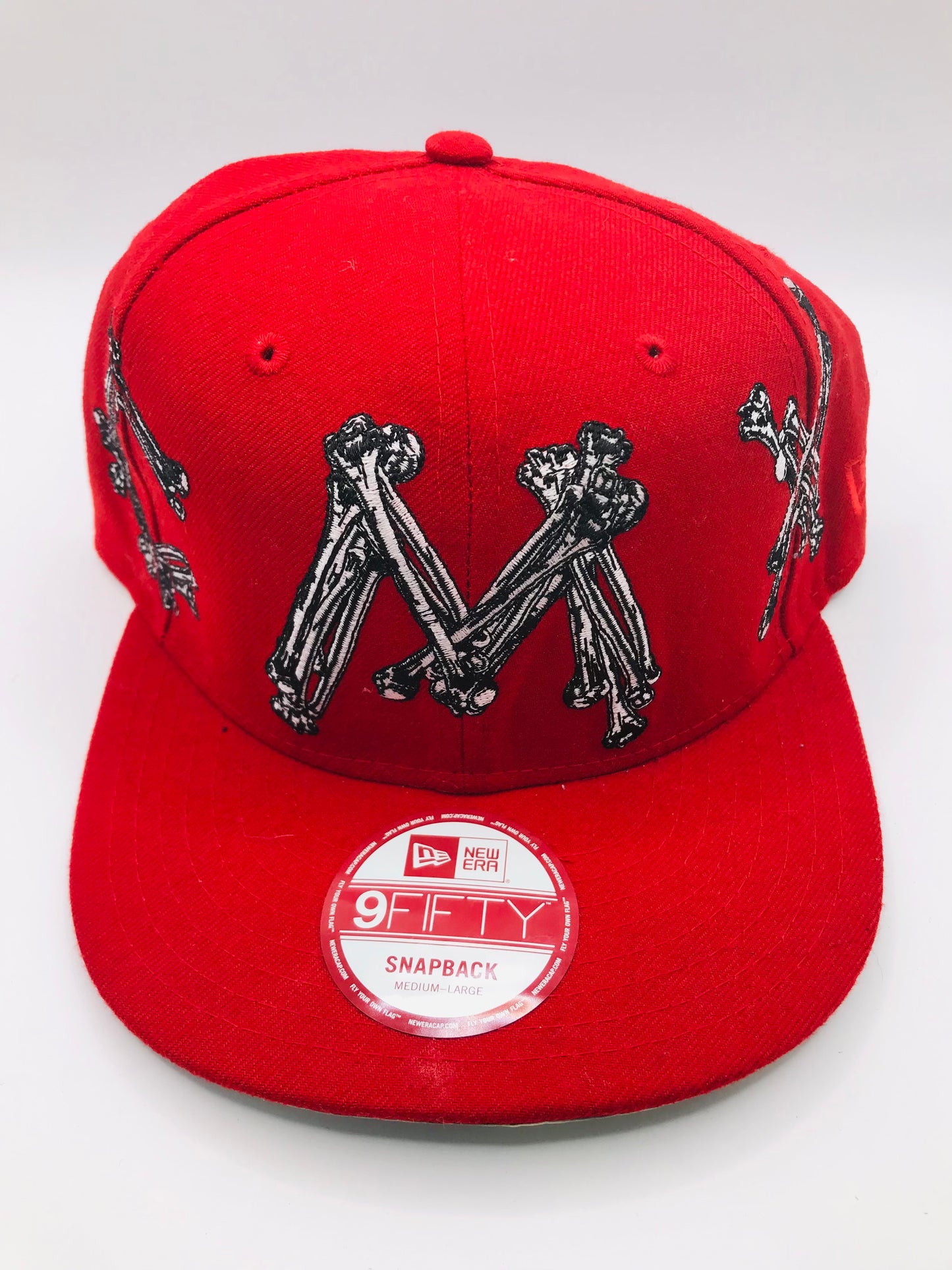 NEW ERA MCMXX Red Snapback 9FIFTY Cap NWS