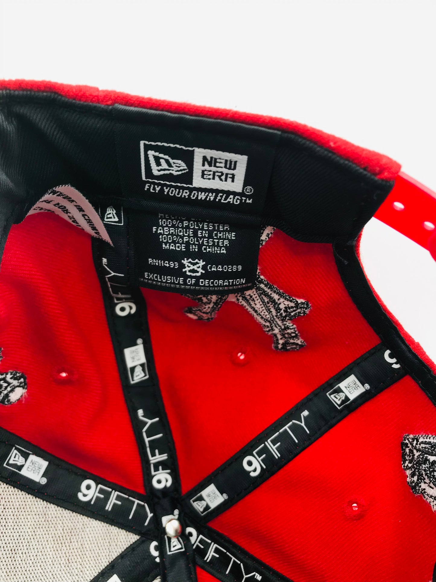 NEW ERA MCMXX Red Snapback 9FIFTY Cap NWS