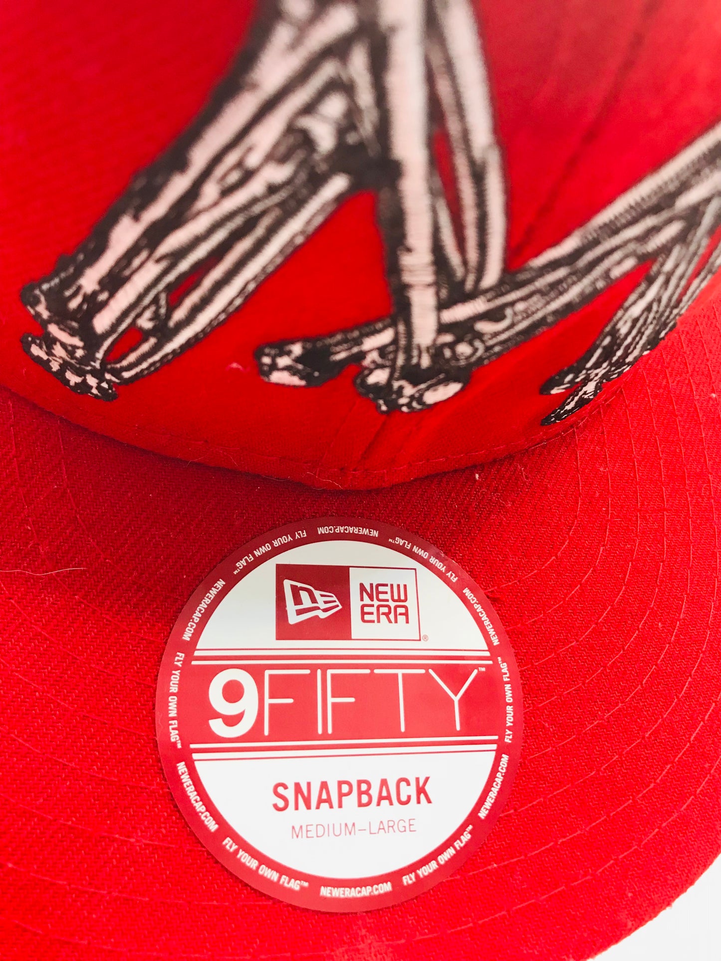 NEW ERA MCMXX Red Snapback 9FIFTY Cap NWS