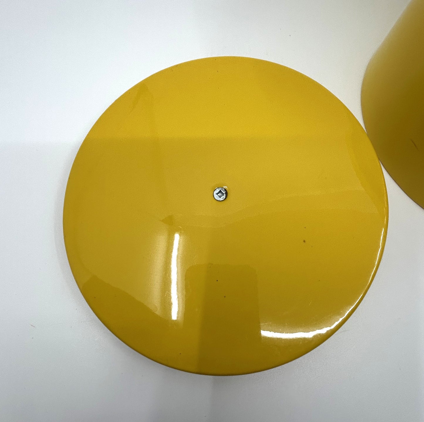 Vintage Puff Vinyl Yellow and Black Ice Bucket 1950's