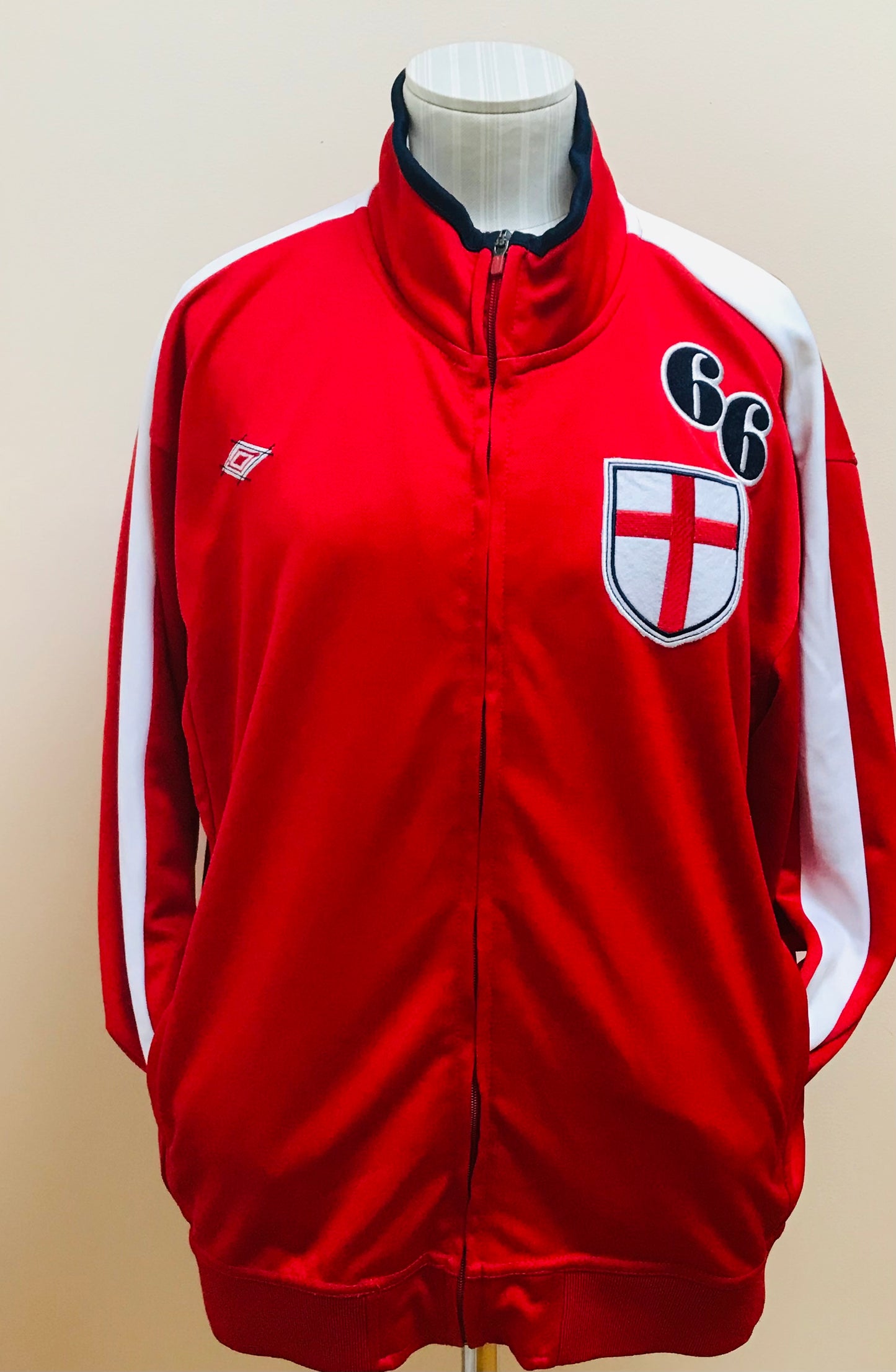 Umbro 66 England Flag Track Jacket