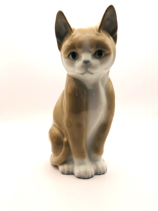 Otagiri Sitting Pretty Smiling Kitty Cat Ceramic Figurine