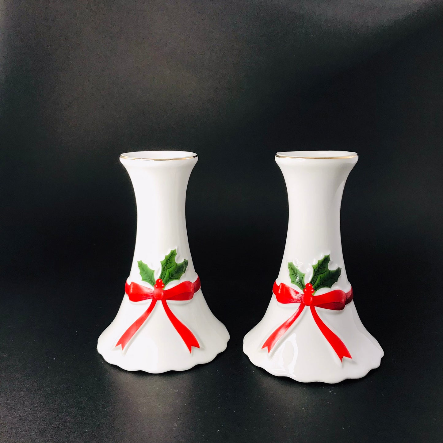 Mount Clemens Pottery Candlestick Holders